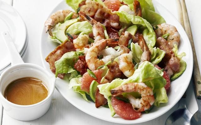 Vinaigrette pour salade aux scampis